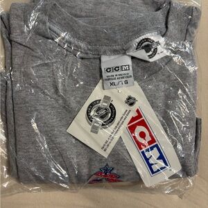 Men’s Columbus Blue Jackets CCM Gray NHL T-Shirt - XL
